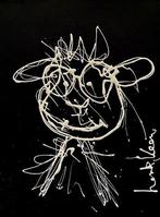 Schilderij Henk Veen - Bokkie, Ophalen of Verzenden