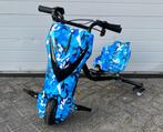 Elektrische Drift Trike Kart blauw 250W 36V Bluetooth / Ver, Nieuw, Berg, Motor, Ophalen of Verzenden