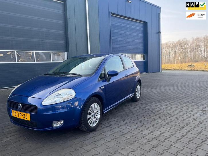 Fiat Grande Punto 1.4 Edizione Blue & Me Airco, Auto's, Fiat, Bedrijf, Te koop, Grande Punto, ABS, Airbags, Airconditioning, Boordcomputer