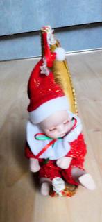 Kerst Muziekdoos Droombaby in Maan - Stille Nacht., Diversen, Ophalen of Verzenden, Zo goed als nieuw