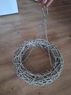 Rotan hangkrans met draad, Huis en Inrichting, Ophalen, Zo goed als nieuw