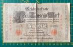 Bankbiljet 1000 Mark, Postzegels en Munten, Bankbiljetten | Europa | Niet-Eurobiljetten, Los biljet, Duitsland, Ophalen of Verzenden