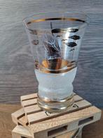 Schitterend glas met messing zeilen en mast van schip, Antiek en Kunst, Ophalen