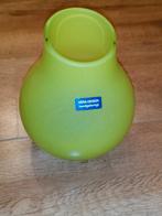 Vera-Design vaas handgefertigt lichtgroen, Overige kleuren, Ophalen of Verzenden, Minder dan 50 cm, Glas