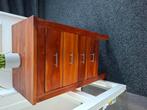 Teak houten kastje, Huis en Inrichting, Kasten | Dressoirs, Ophalen of Verzenden, Zo goed als nieuw, 25 tot 50 cm, Minder dan 50 cm