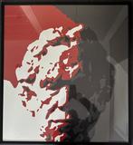 Uniek werk van 80x90 cm: Symbiose van twee Kunstenaars, Antiek en Kunst, Kunst | Schilderijen | Modern, Ophalen