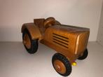 Vintage Houten Tractor Speelgoed Decoratie, Ophalen of Verzenden