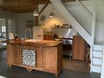 Keuken eiland landelijk, Ophalen, Gebruikt, Bruin, 75 cm of meer