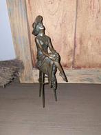 Bronzen beeld Chiparus Art Deco, Ophalen of Verzenden