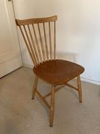 Pastoe spijlenstoel vintage jaren 60, Ophalen, Gebruikt, Bruin, Vintage