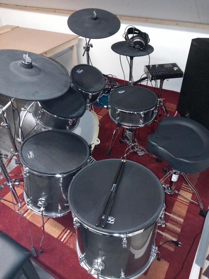 Elektronisch drumset, Muziek en Instrumenten, Drumstellen en Slagwerk, Zo goed als nieuw, Overige merken, Elektronisch, Ophalen