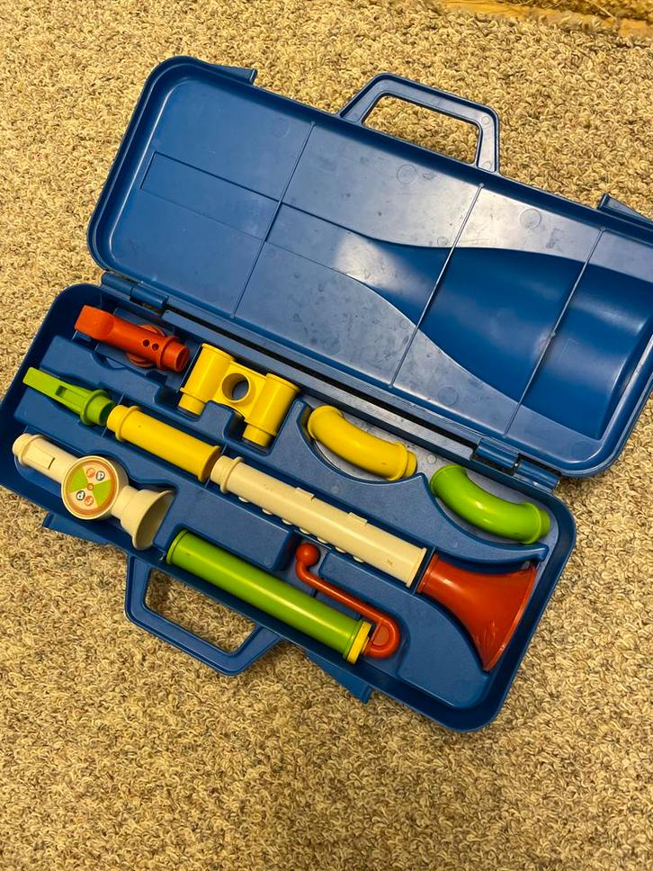FisherPrice Fluitset Compleet - Vintage Speelgoed, Kinderen en Baby's, Speelgoed | Educatief en Creatief, Gebruikt, Ontdekken