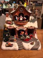 Lemax Santa’s workshop - werkt niet!, Diversen, Kerst, Ophalen of Verzenden, Gebruikt