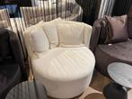 Draaifauteuil Ronde beige voorraad laagste actie prijs, Huis en Inrichting, Fauteuils, Nieuw, 75 tot 100 cm, Ophalen of Verzenden