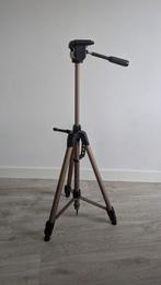 Statief fotocamera nieuwstaat (uitschuifbaar), Audio, Tv en Foto, Fotografie | Statieven en Balhoofden, Ophalen, Zo goed als nieuw