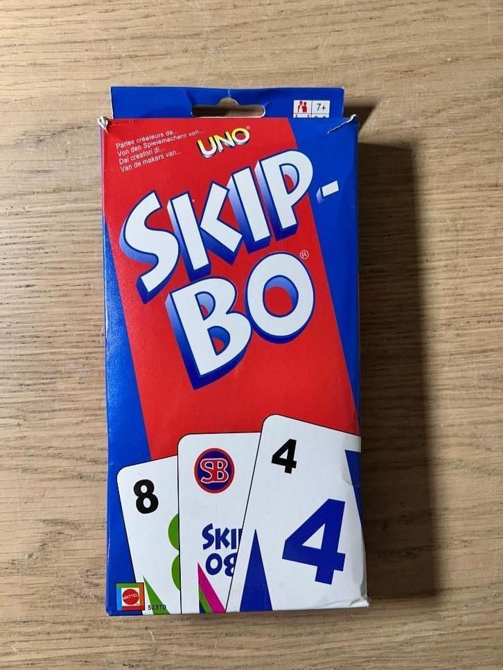 Skipbo Kaartspel, Hobby en Vrije tijd, Gezelschapsspellen | Kaartspellen, Zo goed als nieuw, Ophalen of Verzenden