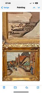 Edam, Huis en Inrichting, Minder dan 50 cm, Gebruikt, Ophalen of Verzenden, Schilderij