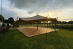 Stretchtent 20 x 10 meter inclusief opbouw en afbreken, Ophalen, Nieuw, Geboorte of Huwelijk