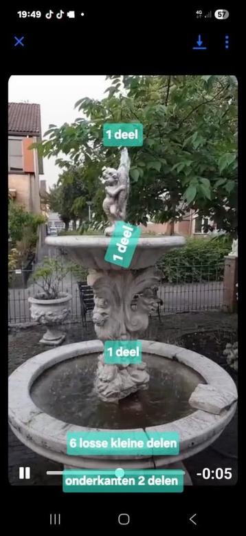 Mooie fontijn beschikbaar voor biedingen