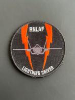 RNLAF Lightning Driver patch 323sqn TES, Verzamelen, Militaria | Algemeen, Ophalen of Verzenden, Luchtmacht, Nederland, Embleem of Badge