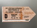 Ticket Ajax - Int. Voetbaltournooi 716 (1991), Verzenden, Gebruikt, Ajax, Overige typen