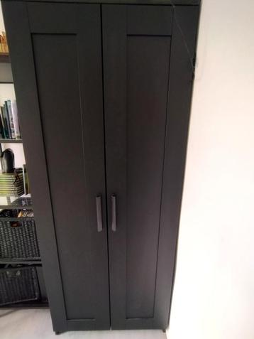 Brimnes kledingkast Ikea zwart - netjes! beschikbaar voor biedingen