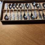 12 verzilverde lepeltjes, Antiek en Kunst, Ophalen of Verzenden