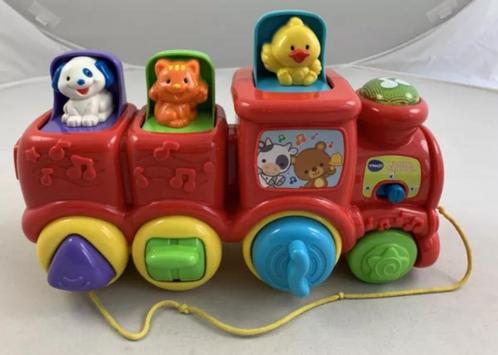 VTech Speelgoed Baby Kiekeboe Dierentrein Trein Trekspeelgoe, Kinderen en Baby's, Speelgoed | Vtech, Zo goed als nieuw, Verzenden