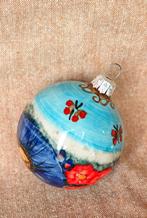 Bunzlau kerstbal, Huis en Inrichting, Keuken | Servies, Verzenden, Keramiek, Overige typen, Zo goed als nieuw