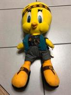 Looney tunes knuffel tweety in hippie outfit, Ophalen of Verzenden, Zo goed als nieuw, Overige typen