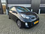 Kia Picanto 1.0 Cvvt 5-DRS 2016 Zwart, Airco, 2e eigenaar, Auto's, Kia, Stof, Zwart, Origineel Nederlands, 24 km/l