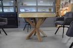 Ronde suar boomstamtafel Rond 110 – 140 cm BT 136, Huis en Inrichting, Tafels | Eettafels, Rond, Nieuw, Ophalen of Verzenden, Overige houtsoorten