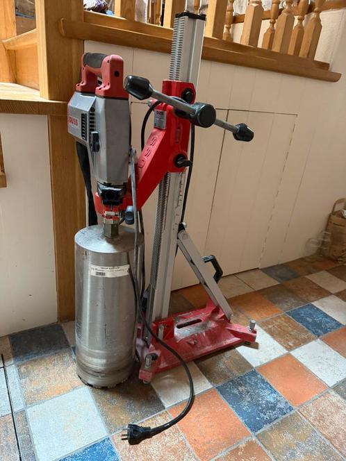 Duss DIA303W en BS-160 standaard diamant kernboormachine, Doe-het-zelf en Verbouw, Gereedschap | Boormachines, Zo goed als nieuw
