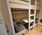 Hoogslaper met bank en bureau/logeerbed, Huis en Inrichting, Ophalen, Gebruikt, Eenpersoons, 90 cm