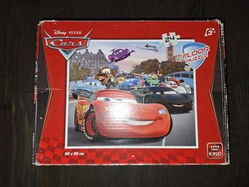 Grote vloerpuzzel van Cars. 24 stukken beschikbaar voor biedingen