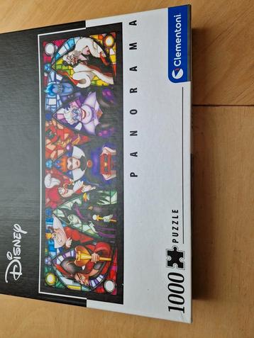 Disney Villains Panorama Puzzel - 1000 stukjes beschikbaar voor biedingen