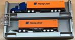 Herpa Amerikaanse truck met aanhangwagen en 2 containers H0, Hobby en Vrije tijd, Modelauto's | 1:87, Ophalen of Verzenden, Nieuw