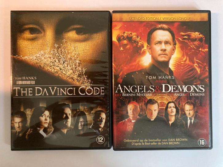 The Da Vinci Code, 2006 + Angels & Demons, 2009 / 2x DVD, Cd's en Dvd's, Dvd's | Avontuur, Zo goed als nieuw, Vanaf 16 jaar, Ophalen of Verzenden