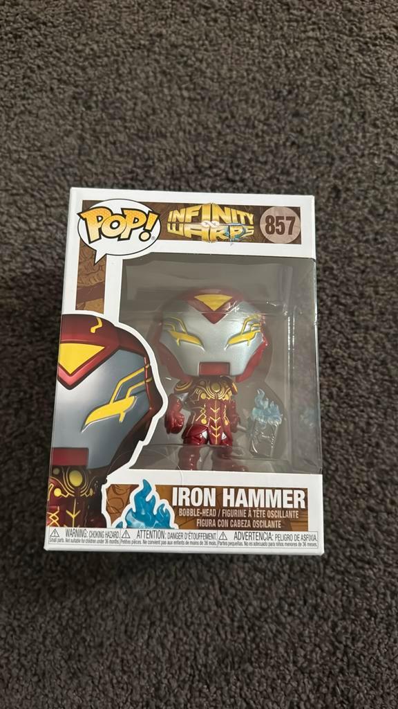 Iron hammer infinity warps funko pop 857, Verzamelen, Poppetjes en Figuurtjes, Zo goed als nieuw, Ophalen of Verzenden