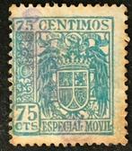 Spanje 1939 fiscale zegel -33, Ophalen of Verzenden, Gestempeld