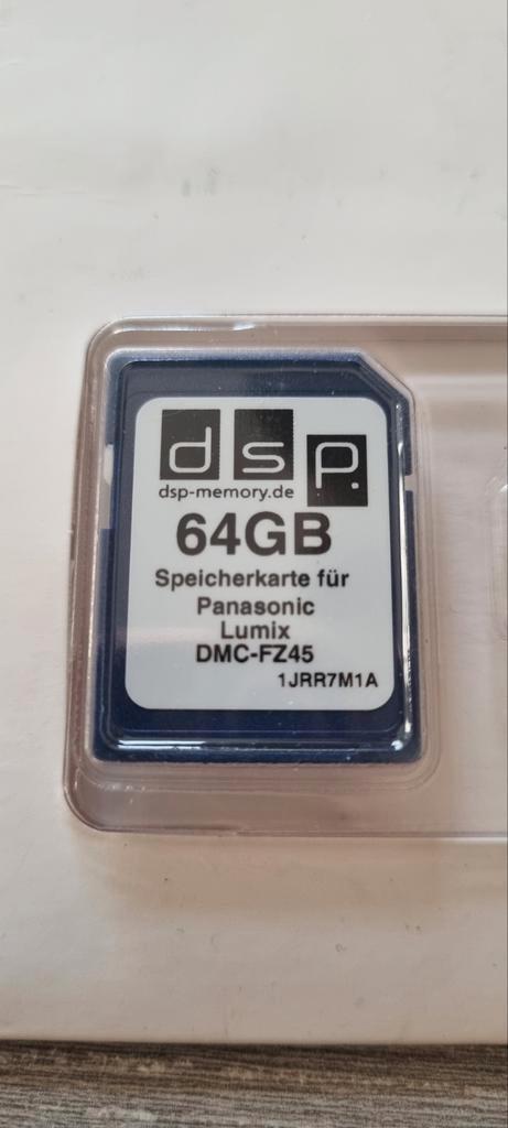 DSP Memory Card 64GB - Nieuw in verpakking, Audio, Tv en Foto, Fotografie | Geheugenkaarten, Nieuw, SD, 64 GB, Fotocamera, Ophalen of Verzenden