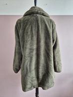 Carnavals bontjas effen Groen, maat L, Carnaval jas Groen, Maat 52/54 (L), Ophalen of Verzenden, Zo goed als nieuw, Kleding