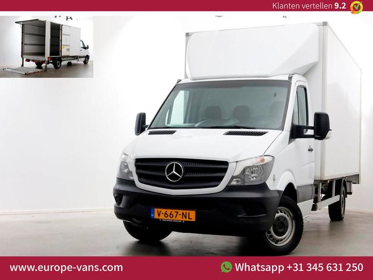 Mercedes-Benz Sprinter 314 CDI 143pk E6 Bakwagen met laadkle, Auto's, Bestelauto's, Bedrijf, Te koop, ABS, Achteruitrijcamera