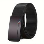 Nieuwe zwarte riem "RWB" m/snelsluiting (one click system), Kleding | Heren, Riemen en Ceinturen, Verzenden, Nieuw, Zwart, 115 cm of meer