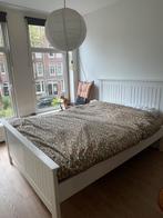 Bed frame white, Huis en Inrichting, Slaapkamer | Complete slaapkamers, Gebruikt, Ophalen of Verzenden, Tweepersoons