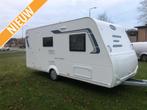 Caravelair Alba Family 466 '23 Gratis Voortent, Caravans en Kamperen, Caravans, Dwars-stapelbed, Bedrijf, 750 - 1000 kg, 4 tot 5 meter