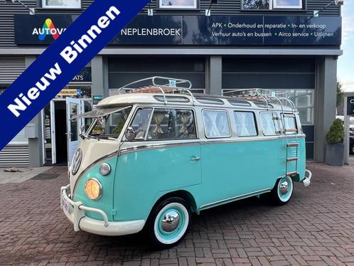 Volkswagen Kombi T1 samba bus (1975) schuifdak Mooie kleur s, Auto's, Oldtimers, Bedrijf, Te koop, Lederen bekleding, Volkswagen