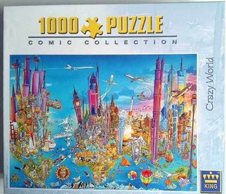 diverse legpuzzels 1000 st - per stuk te koop -bieden, Hobby en Vrije tijd, Denksport en Puzzels, Gebruikt, Legpuzzel, 500 t/m 1500 stukjes