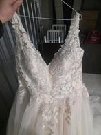 Mooie trouwjurk van Diana Le Grand maat 44/46, Ophalen, Zo goed als nieuw, Overige kleuren, Trouwjurk