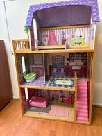 Poppenhuis - Barbiehuis 3 verdiepingen Kidkraft, Ophalen, Zo goed als nieuw, Poppenhuis
